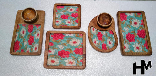 Mangowood set of 7 PCS